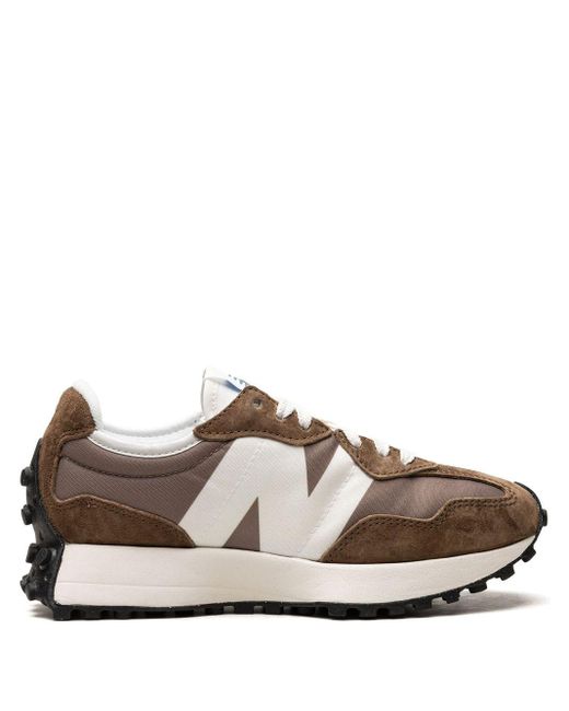 New Balance Brown 327 Dark Earth/Mushroom Sneakers