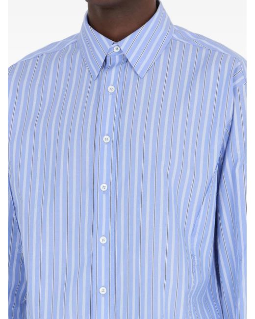 Maison Margiela Blue Casual Shirts for men