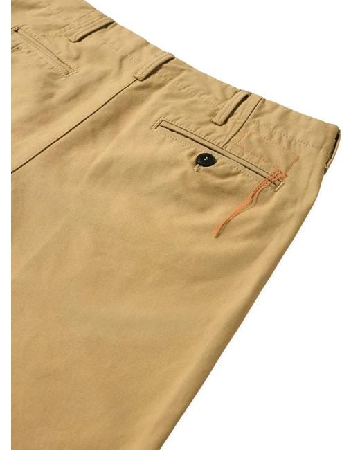 Fortela Natural Cotton Button Fastening Chino Trousers for men
