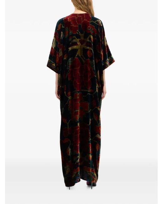 Pierre Louis Mascia Black Kanada Maxi Dress