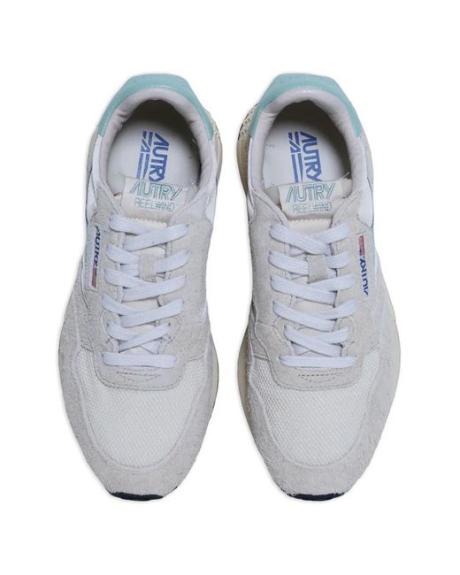Autry White Reelwind Sneakers for men