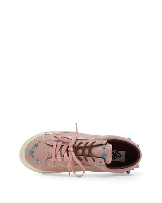 Vans Pink Lx Old Skool 36 Embellished Sneakers