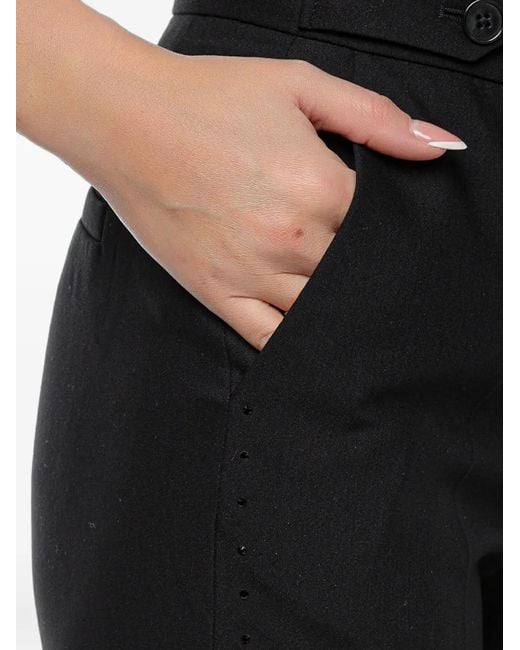 Zadig & Voltaire Black Panny Strass Dots Trousers