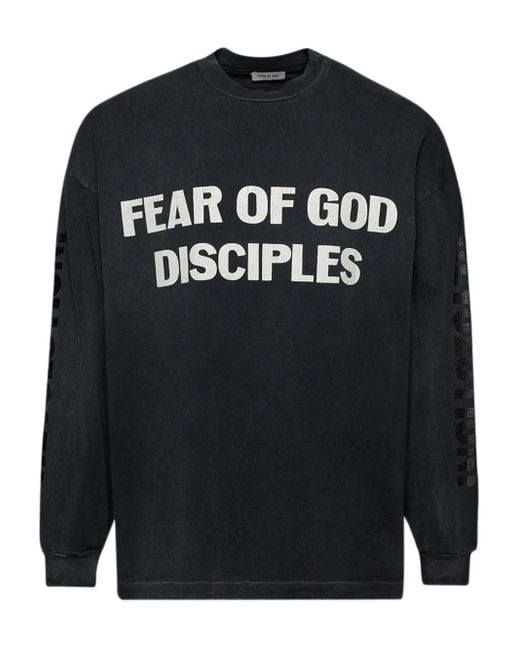 Fear Of God Langarmshirt aus Baumwolle in Blue für Herren