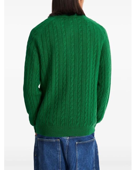 Pringle of Scotland Green Wool Sweater for men