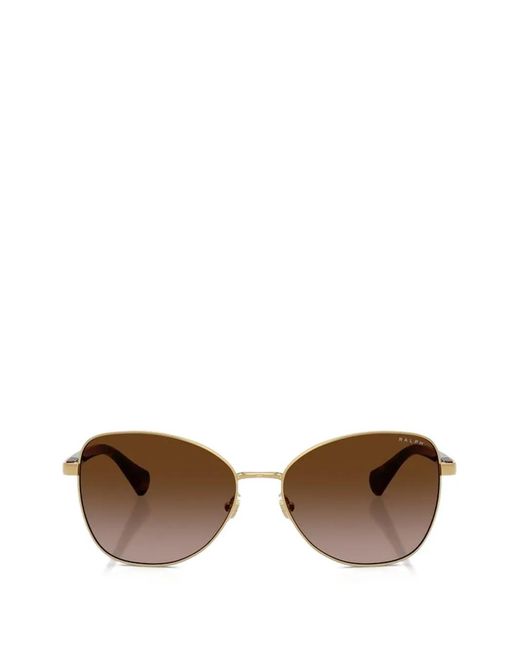 Polo Ralph Lauren Brown Cat-Eye Frame Sunglasses