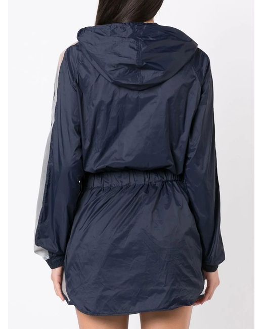 Amir Slama Blue Slama Gym + Manly Hooded Lightweight Jacket