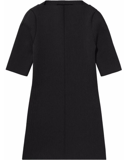Proenza Schouler Black Mock Neck Knitted Top