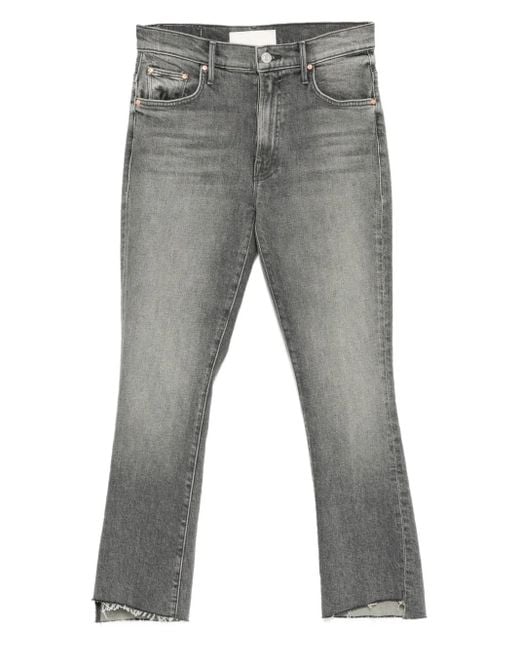 Mother Gray Insider Jeans