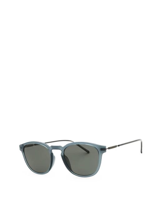 Zeiss Gray Round-Frame Tortoiseshell-Effect Sunglasses for men