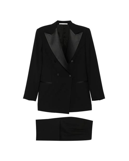 Tagliatore Black Doppelreihiger Elenia Anzug