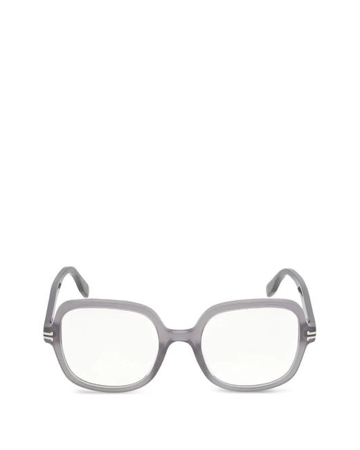 Marc Jacobs Natural Brille Mit Eckigem Gestell