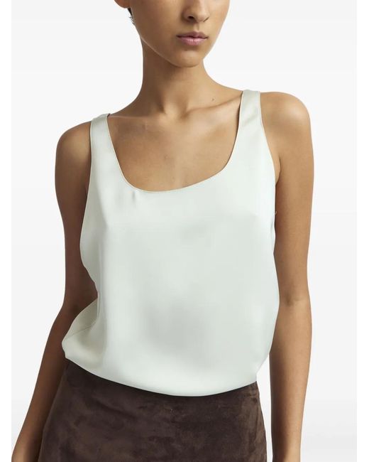 16Arlington White Gilda Tank Top