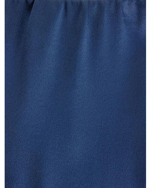 AMI Blue High-Waist-Hose