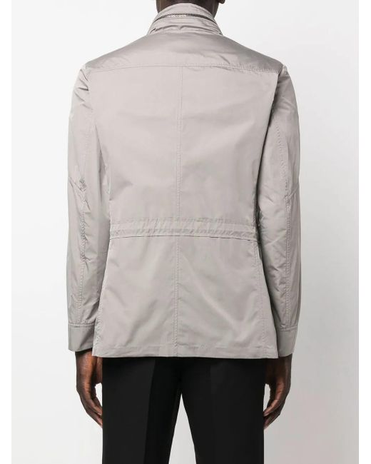 Moorer Gray Manolo-Km Field Jacket for men