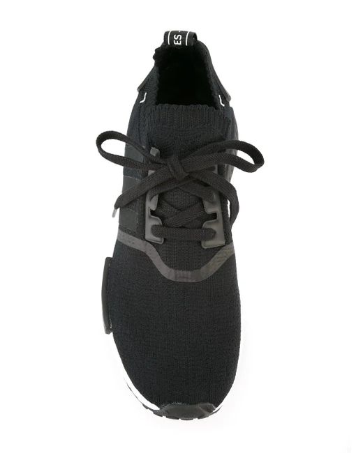 Adidas Black 'nmd R1 Pk' Sneakers