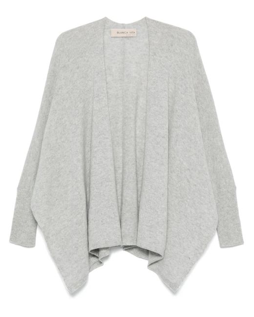 Cardigan Lungo di Blanca Vita in Gray