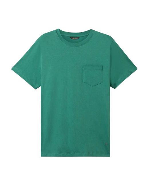 Brooks Brothers Green Cotton T-Shirt for men