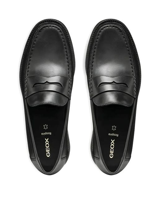 Geox Black Recanati Loafers for men