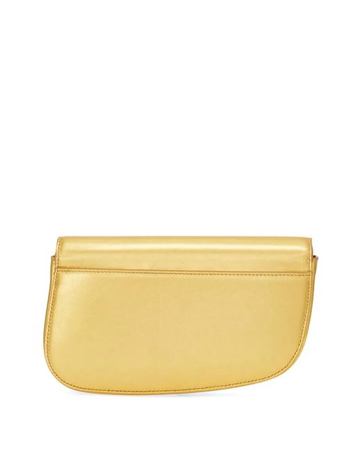 Ferragamo Yellow Fiamma Crossbody Bag