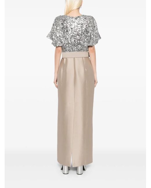 Sachin & Babi Natural Marlene Gown