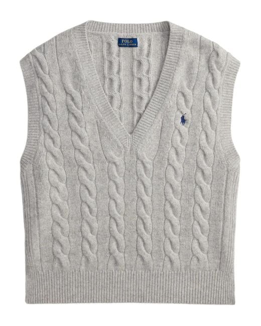 Gilet di Polo Ralph Lauren in Gray