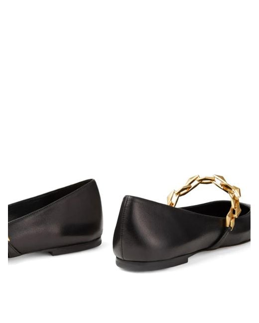 Jimmy Choo Black Diamond Tilda Flat