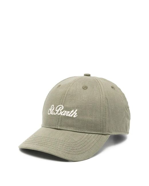 Mc2 Saint Barth Natural Baseball N Embroidered Baseball Cap for men
