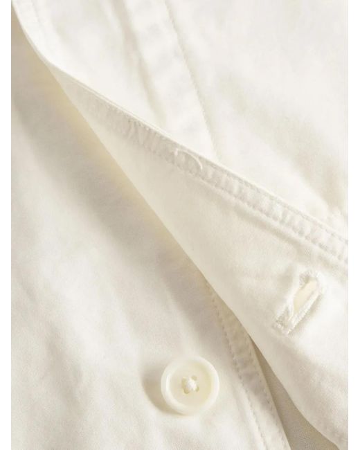 Norse Projects White Long-Sleeve Cotton Shirt for men