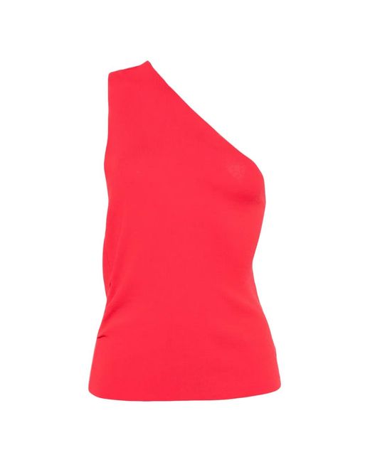 ViCOLO Red Haut À Design À Une Épaule