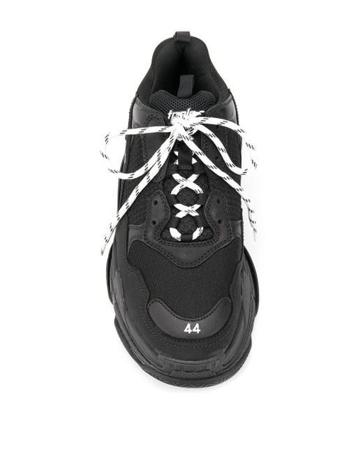 Balenciaga Triple S Sneakers in het Black voor heren