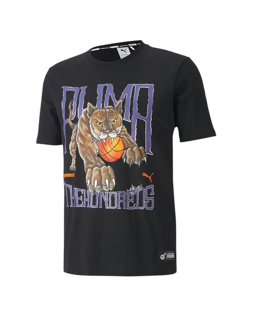 PUMA Black The Hundreds T-Shirt for men