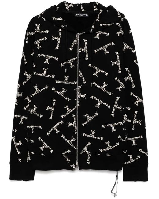 MASTERMIND WORLD Kapuzenjacke Mit Monogramm in Black für Herren