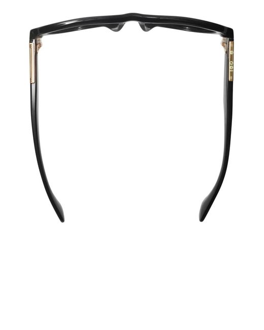 Burberry Black Classic Pilot-Frame Sunglasses