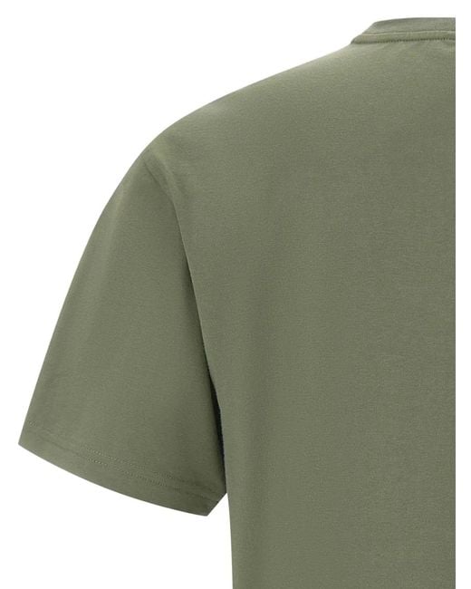 K-Way Green Fantome Crewneck T-Shirt for men