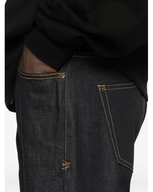 Vaqueros con costuras en contraste Ksubi de hombre de color Gray