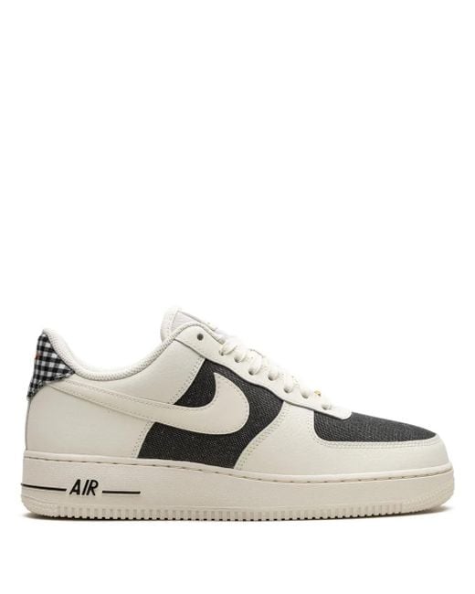 Nike White Air Force 1 Low "Designed Fresh" Sneakers