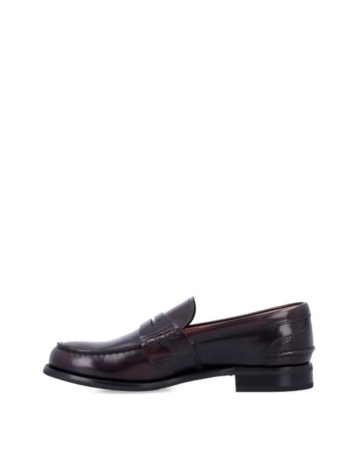 Church's Red Pembrey Leather Loafers