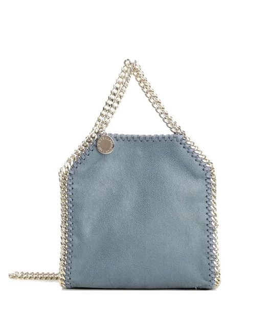 Stella McCartney Blue Tiny Falabella Tote Bag