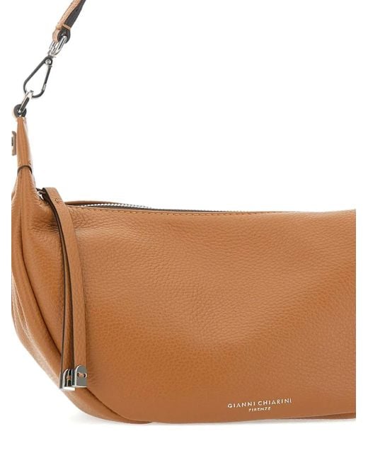 Bolso de hombro Aisha con cremallera Gianni Chiarini de color Brown