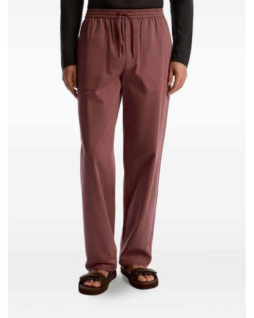 12 STOREEZ Red Drawstring Pocket Trousers for men