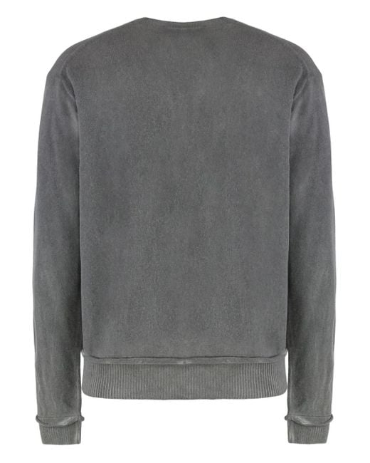 Our Legacy Gray Parallel V-Neck Sweater for men