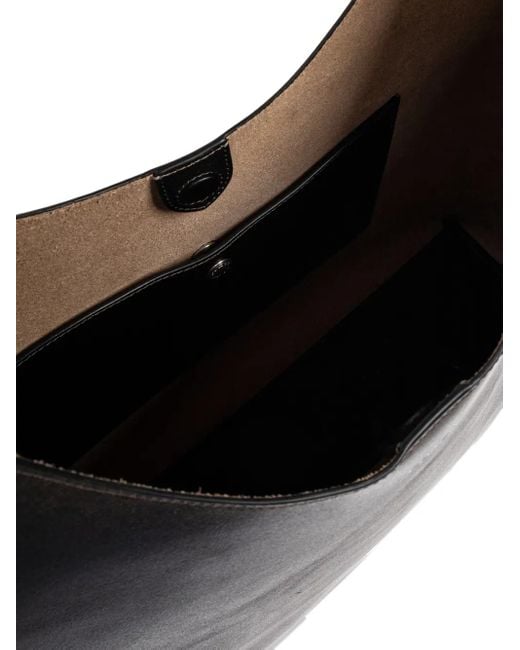 COACH Black Schultertasche Brooklyn