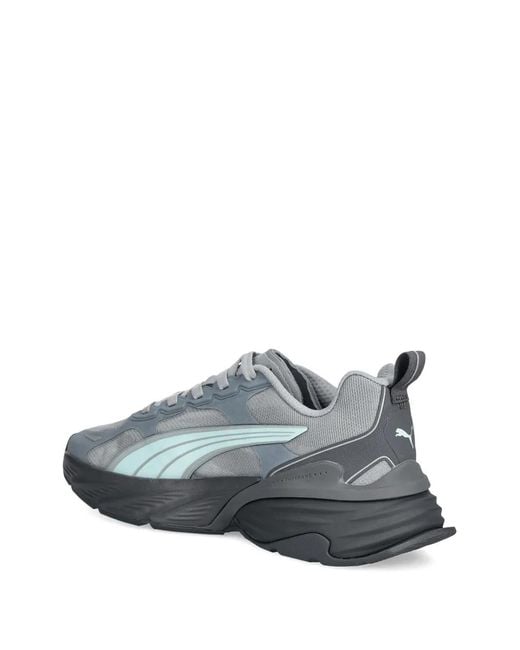 PUMA Gray Nitro V2 Running Training Sneakers
