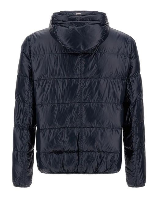 Herno Blue Style Quilted Jacket for men