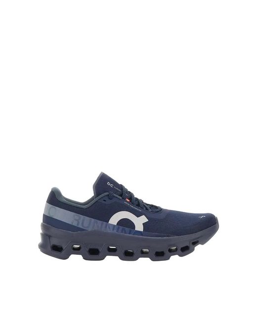 On Shoes Blue Cloudmster 1 Mesh Sneakers for men