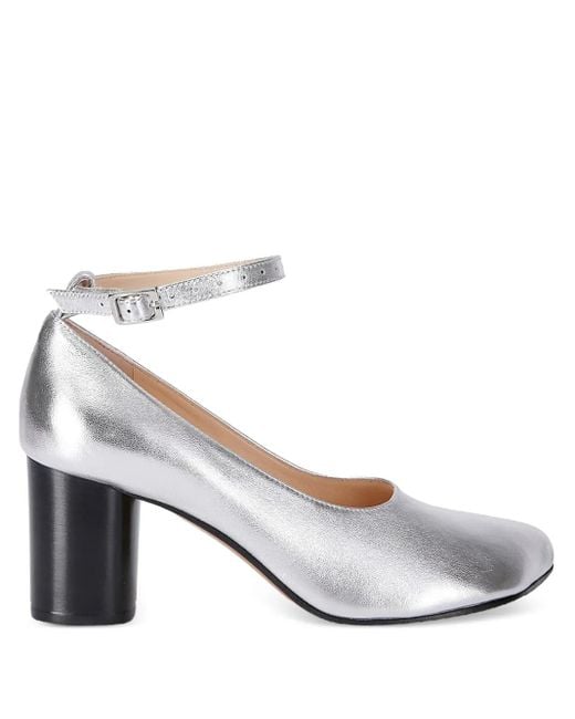 Niccolò Pasqualetti White Ankle Strap Pumps