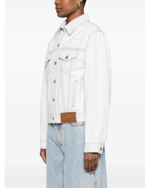 Bally White Denim Jacket