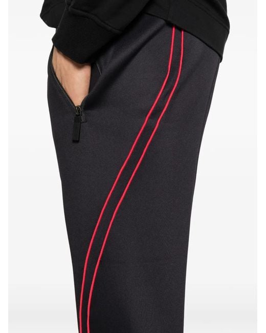Neil Barrett Black Zip-Pocket Track Pants for men