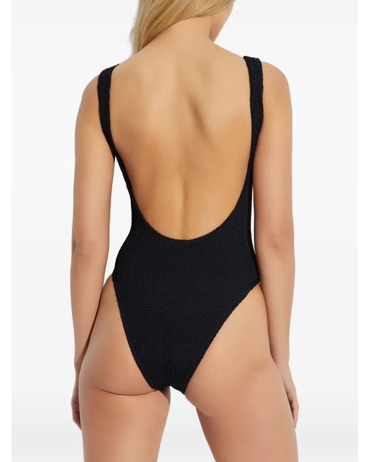Bondeye Black V-Neck Swimsuit